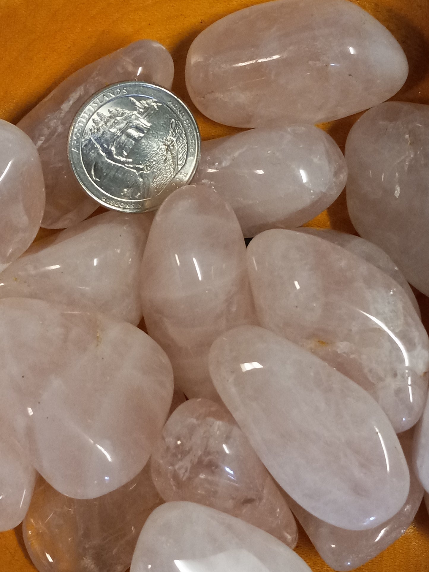 XL Rose Quartz Tumbles