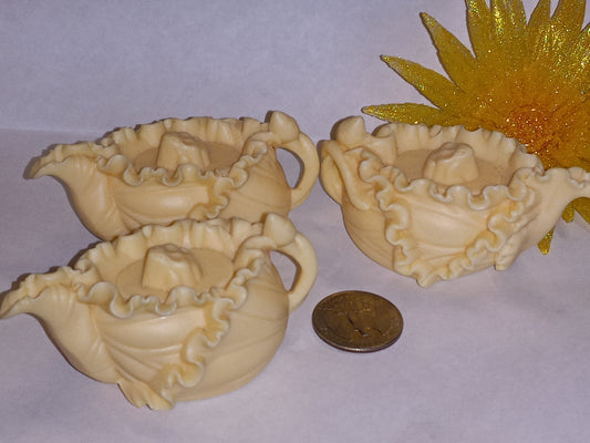 Tagua Nut Teapot Carving