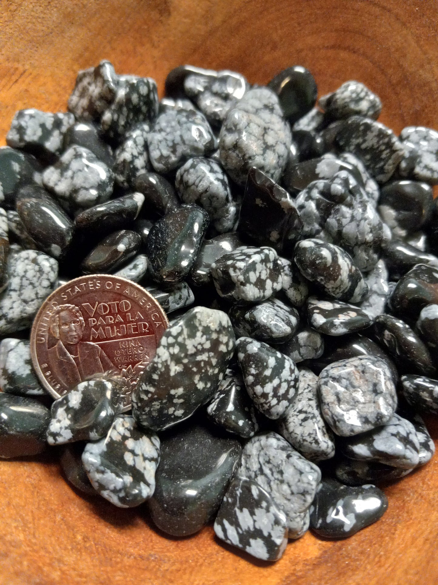 Snowflake Obsidian Tumbles