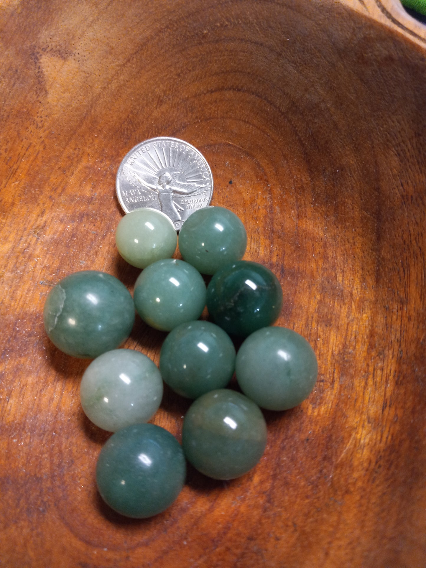 Green Aventurine Mini Spheres