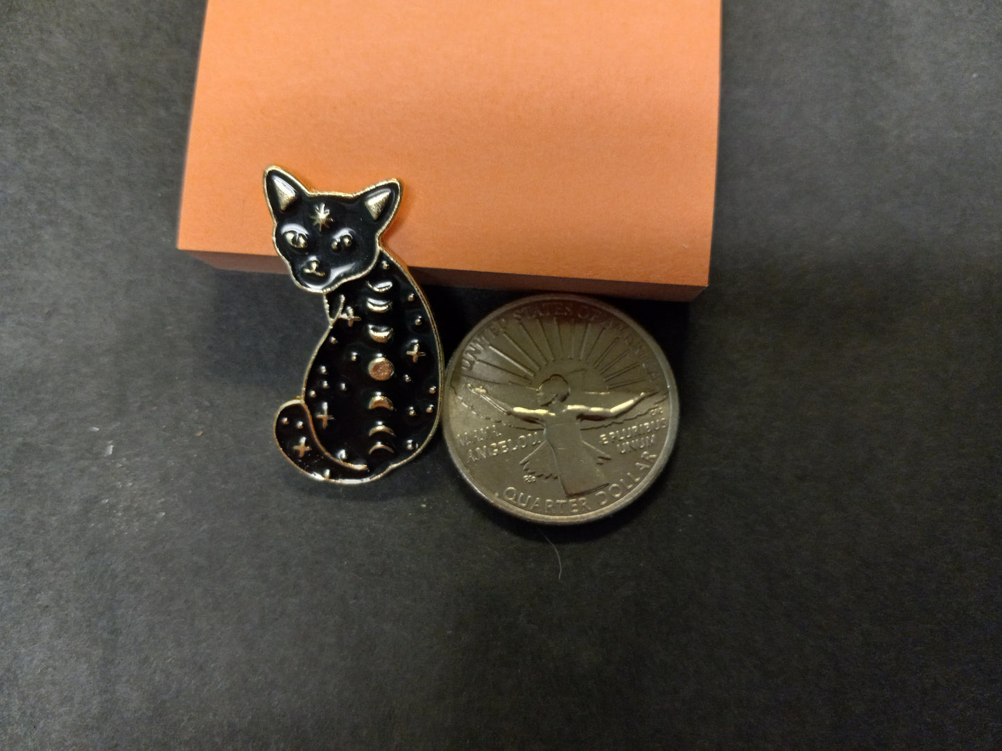 Star Kitty Enamel Metal Pin