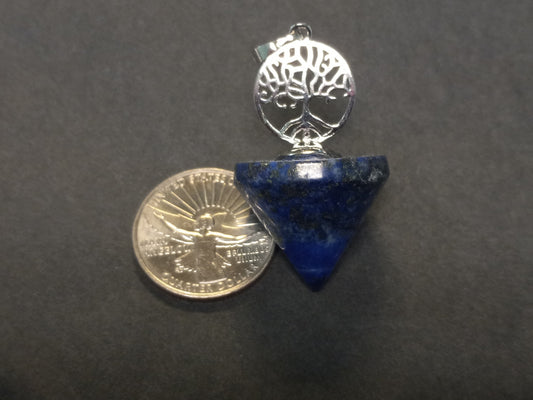 Lapis Lazuli Tree of Life Pendulum/Pendant