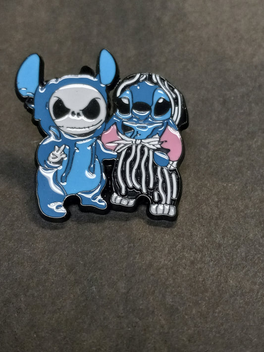 Stitch Metal Enamel Pin