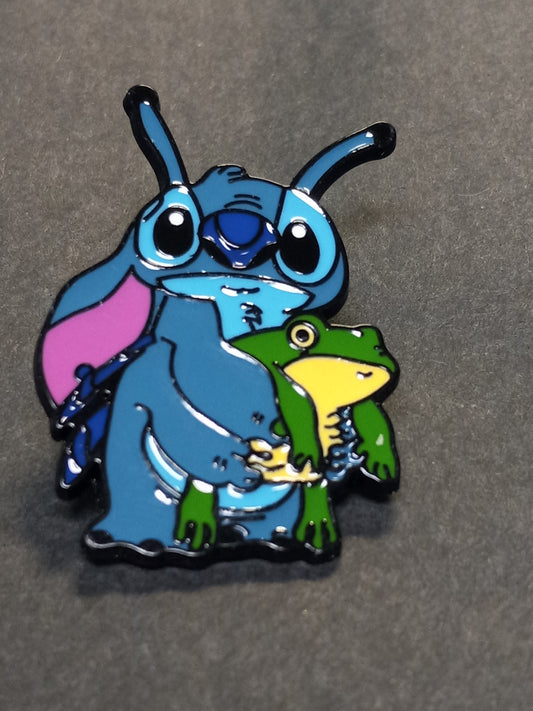 Stitch Metal Enamel Pin