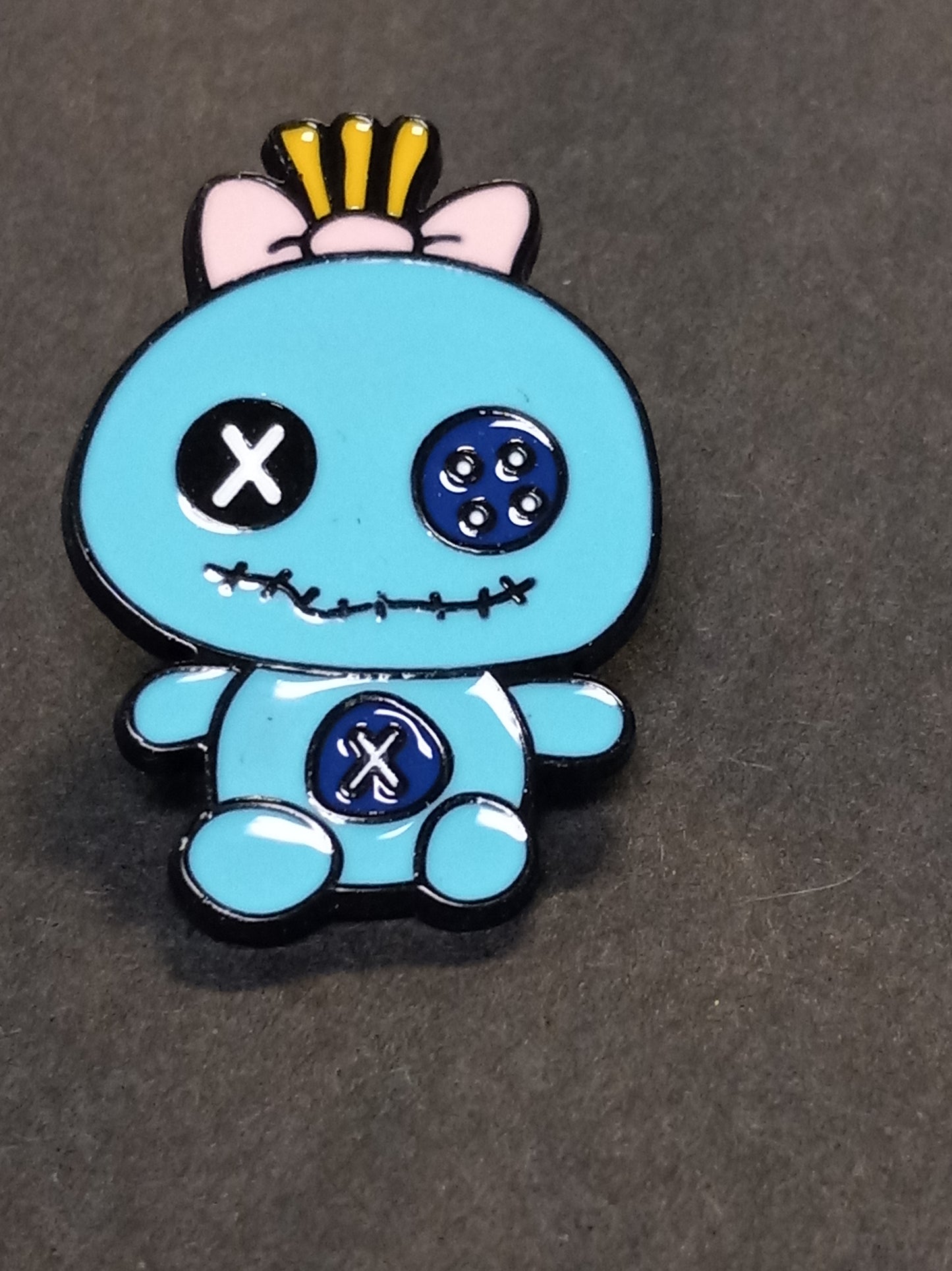 Stitch Metal Enamel Pin