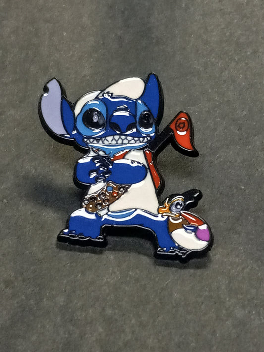 Stitch Metal Enamel Pin