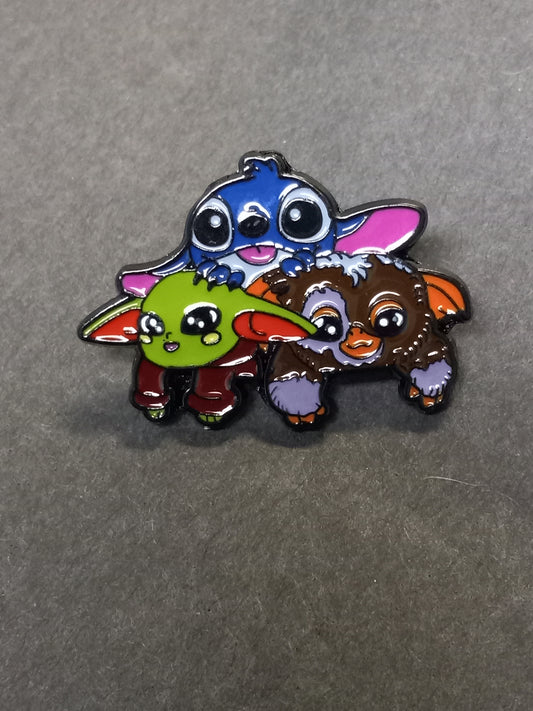 Stitch Metal Enamel Pin