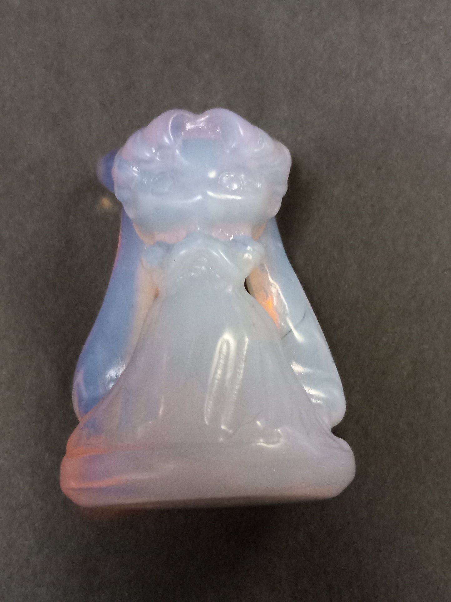 Pink Opalite Sailor Moon Carving