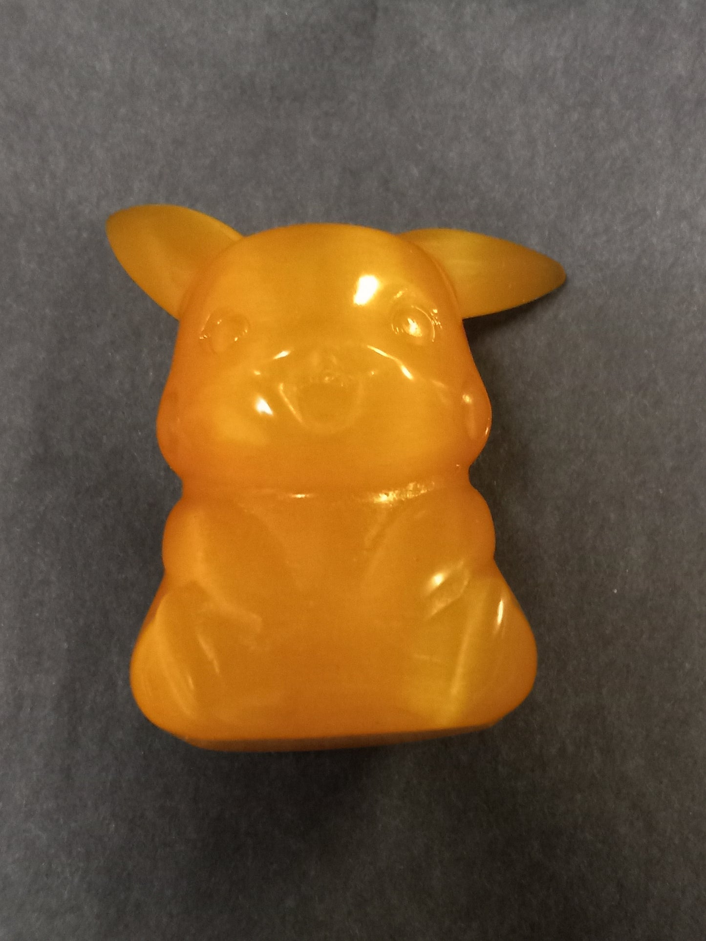 Cat's Eye Pikachu Carving