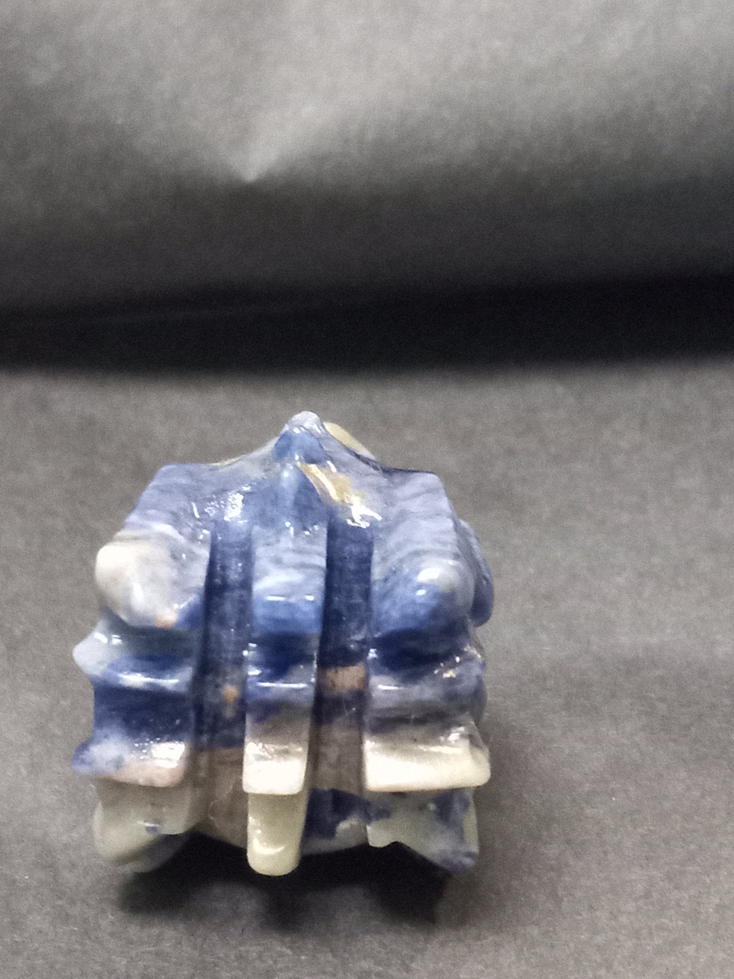 Sodalite Dragon Head