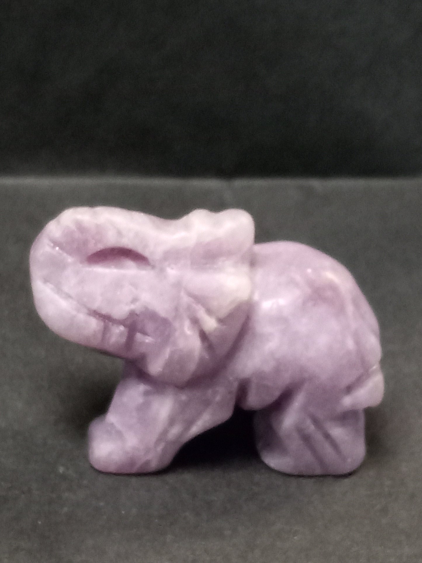 Lepidolite Elephant