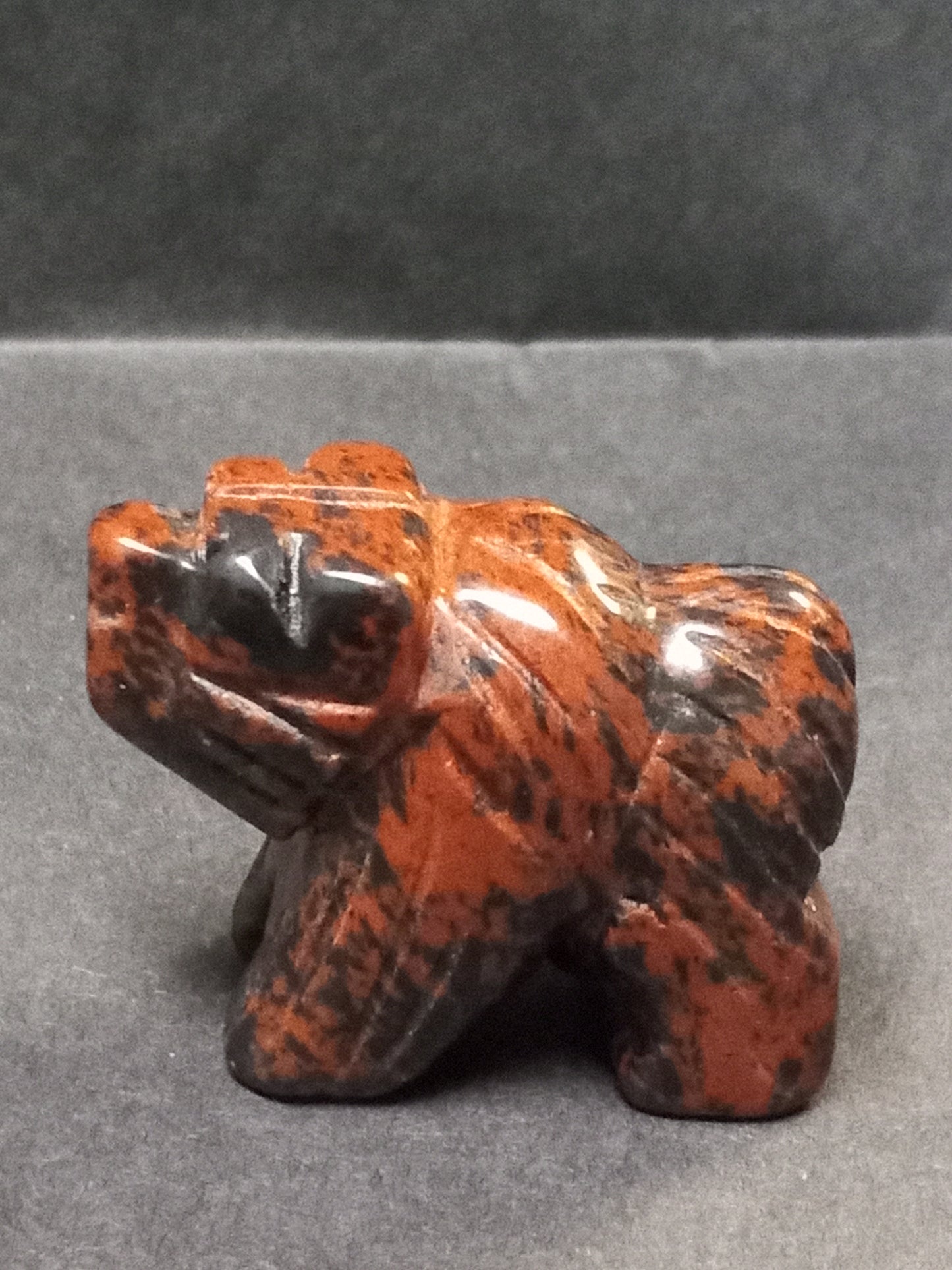 Mahogany Obsidian Bear