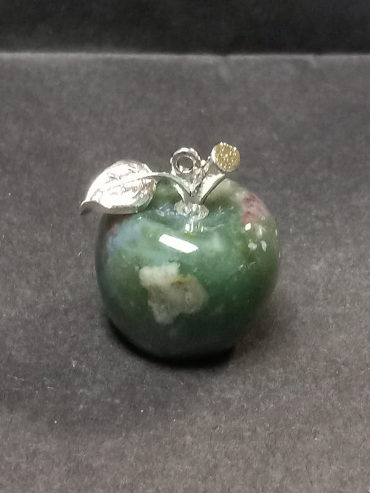 Moss Agate Mini Apple