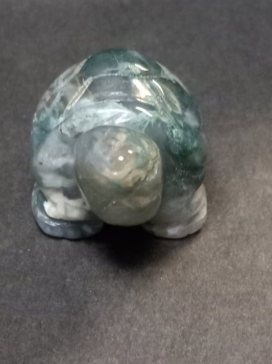 Moss Agate Turtle