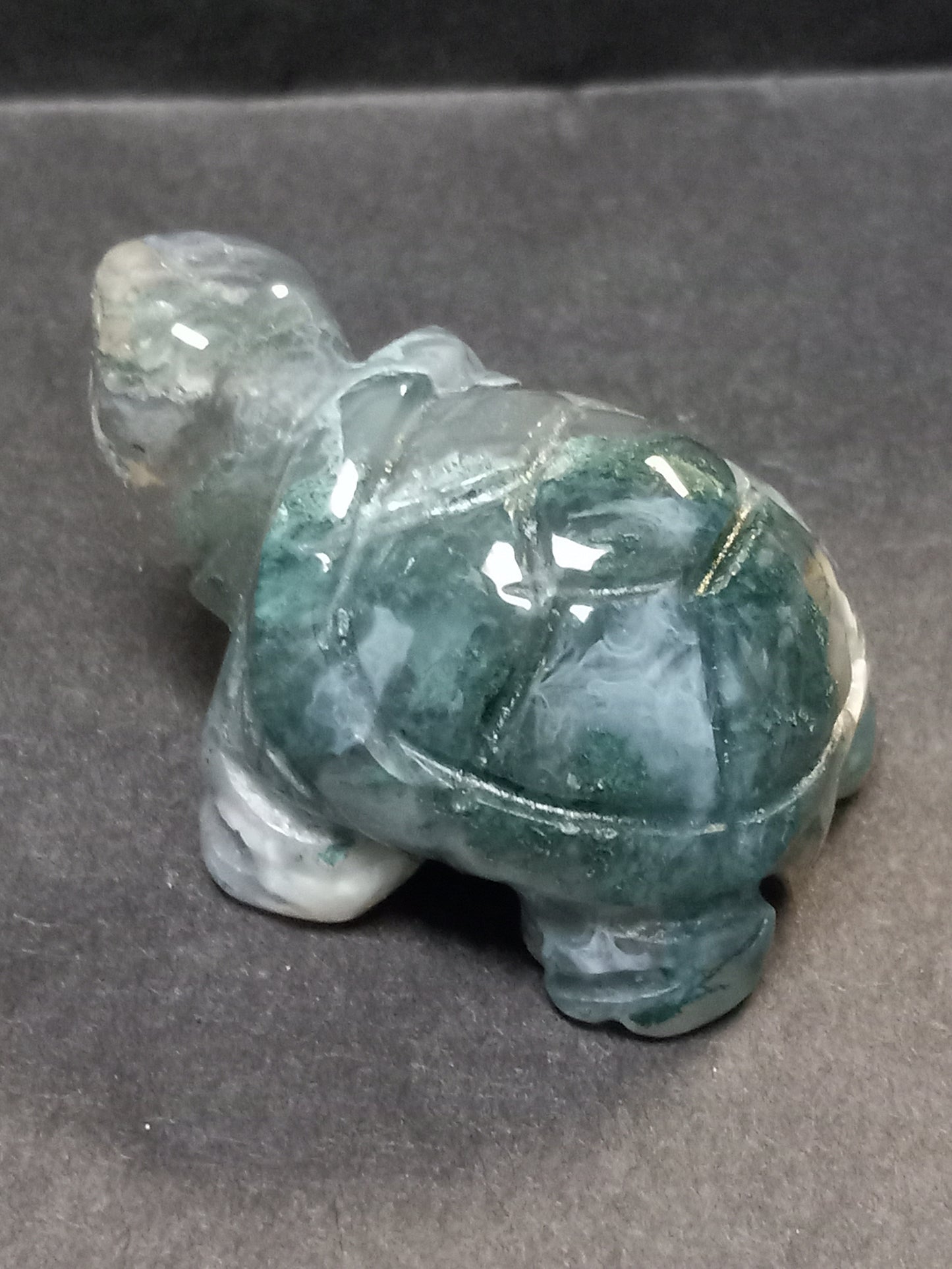 Moss Agate Turtle