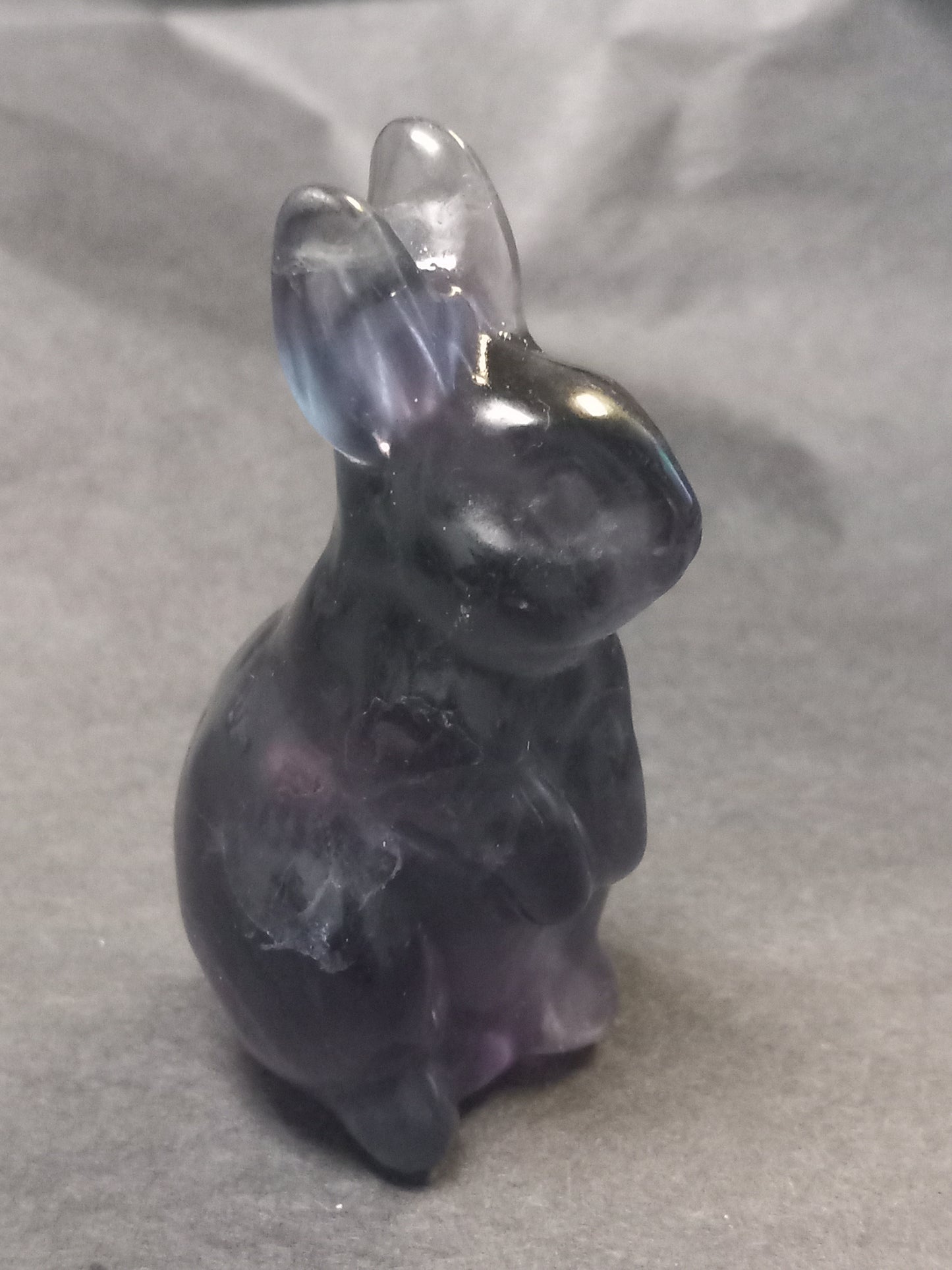 Fluorite Rabbit Carving