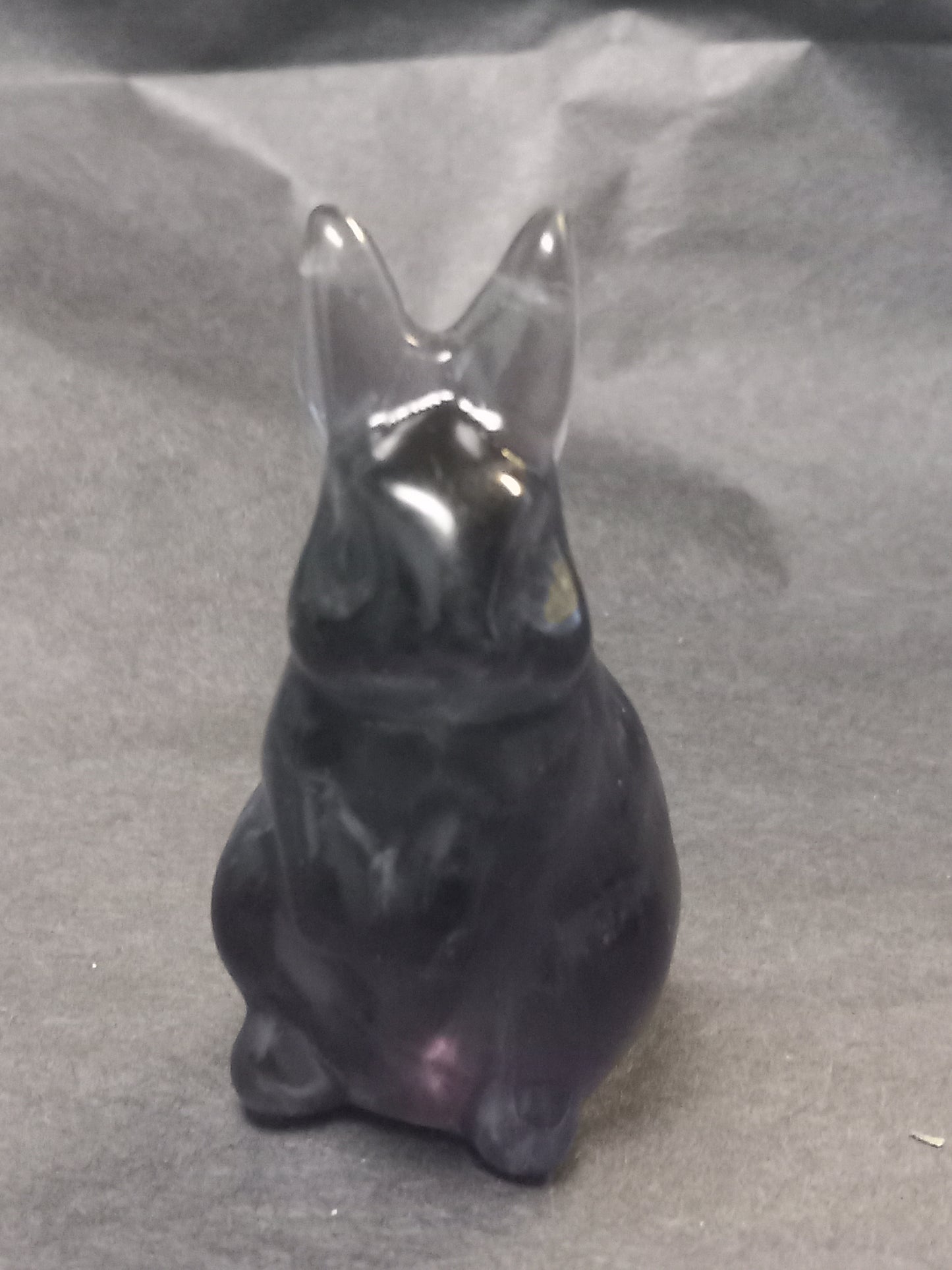 Fluorite Rabbit Carving