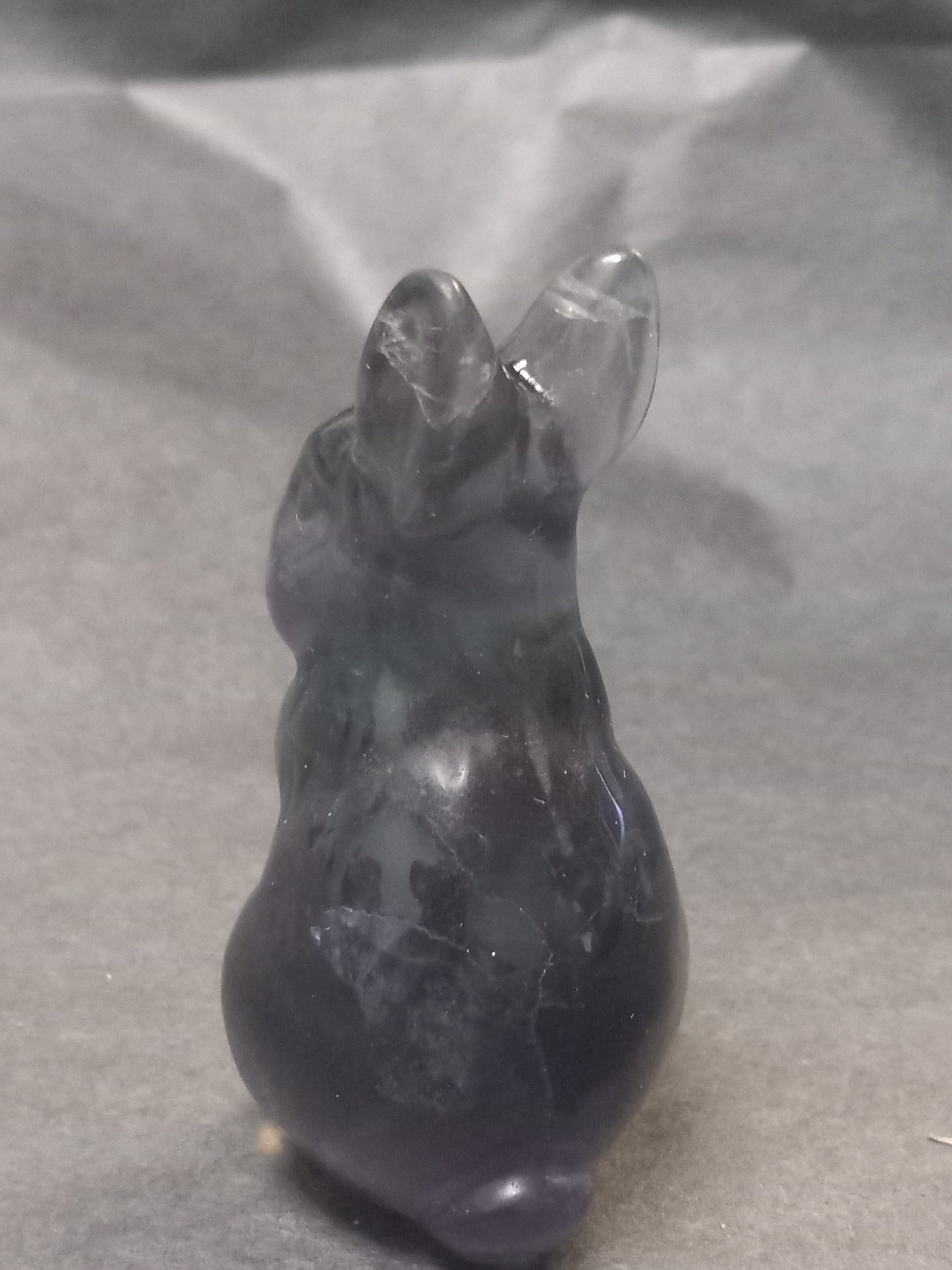 Fluorite Rabbit Carving