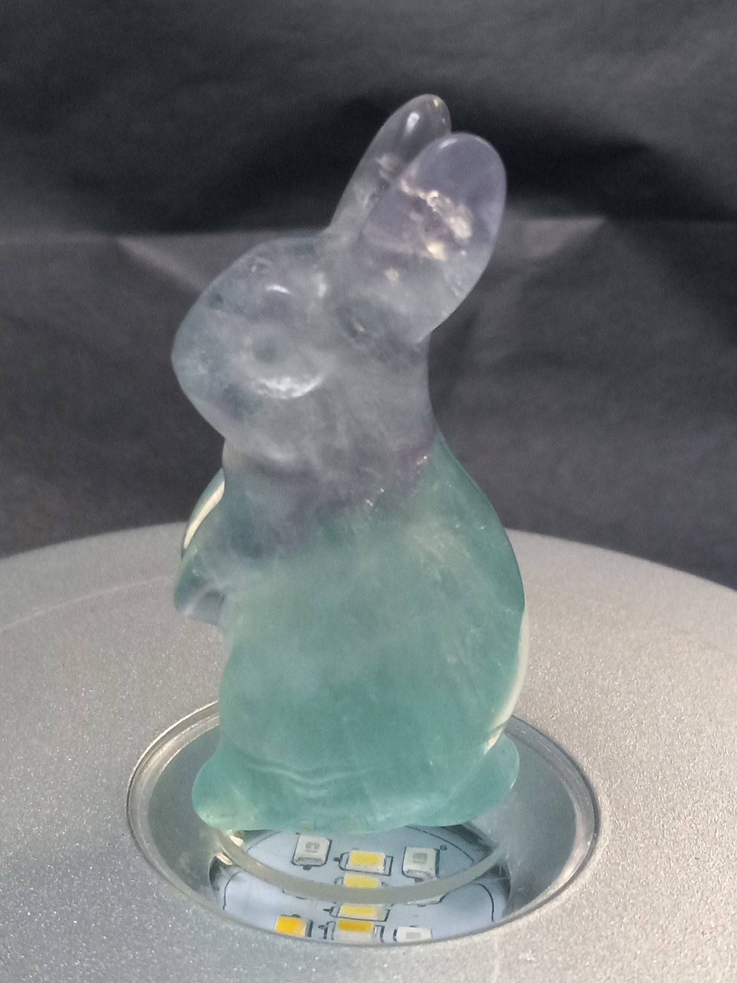 Fluorite Rabbit Carving