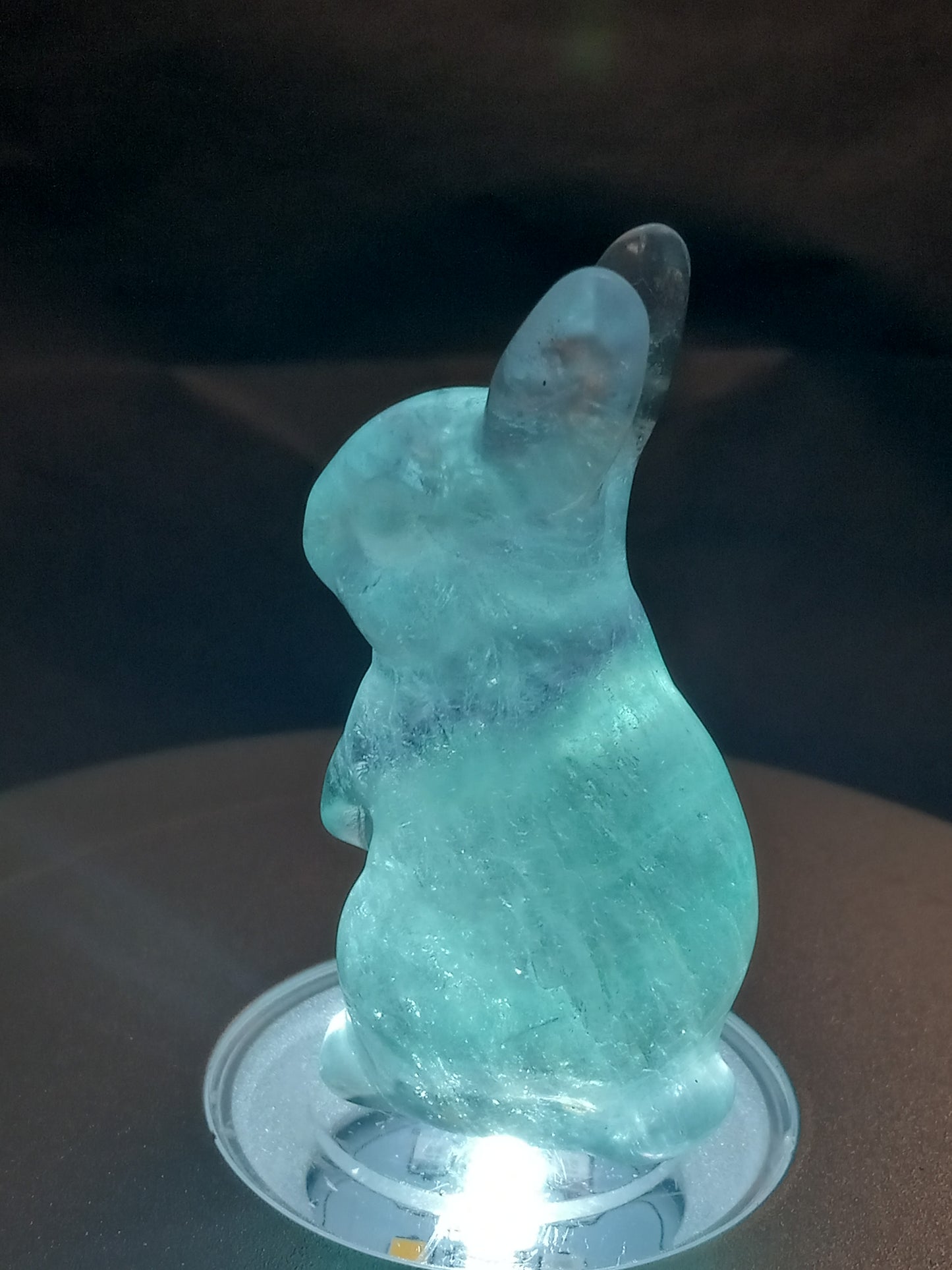 Fluorite Rabbit Carving