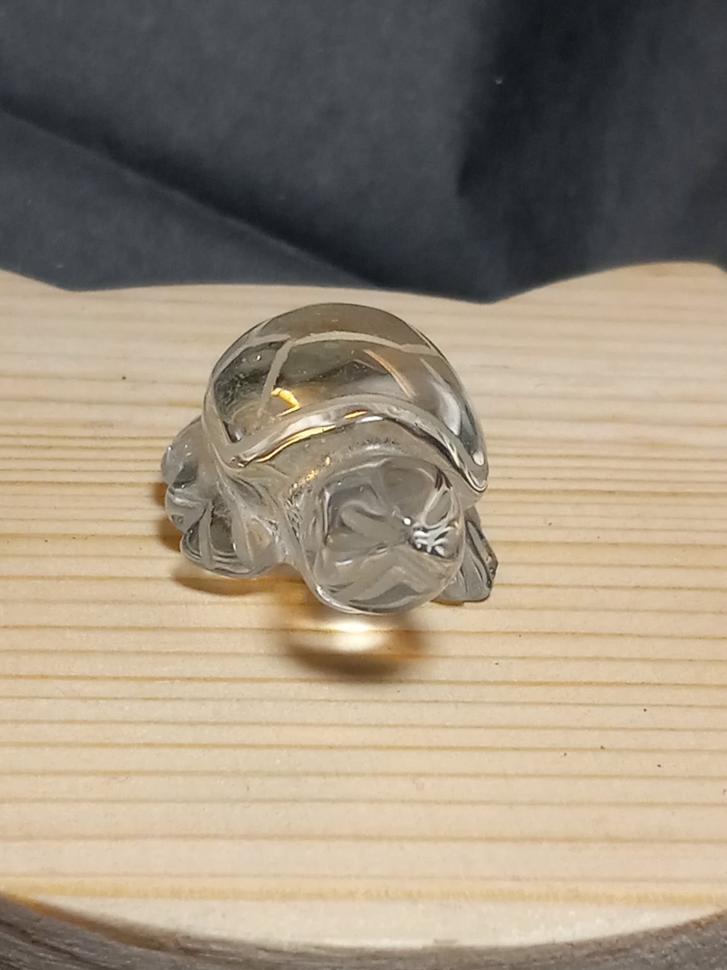 Clear Quartz Turtle