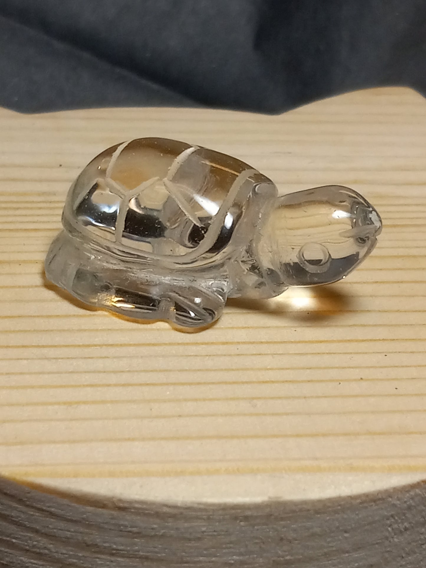 Clear Quartz Turtle