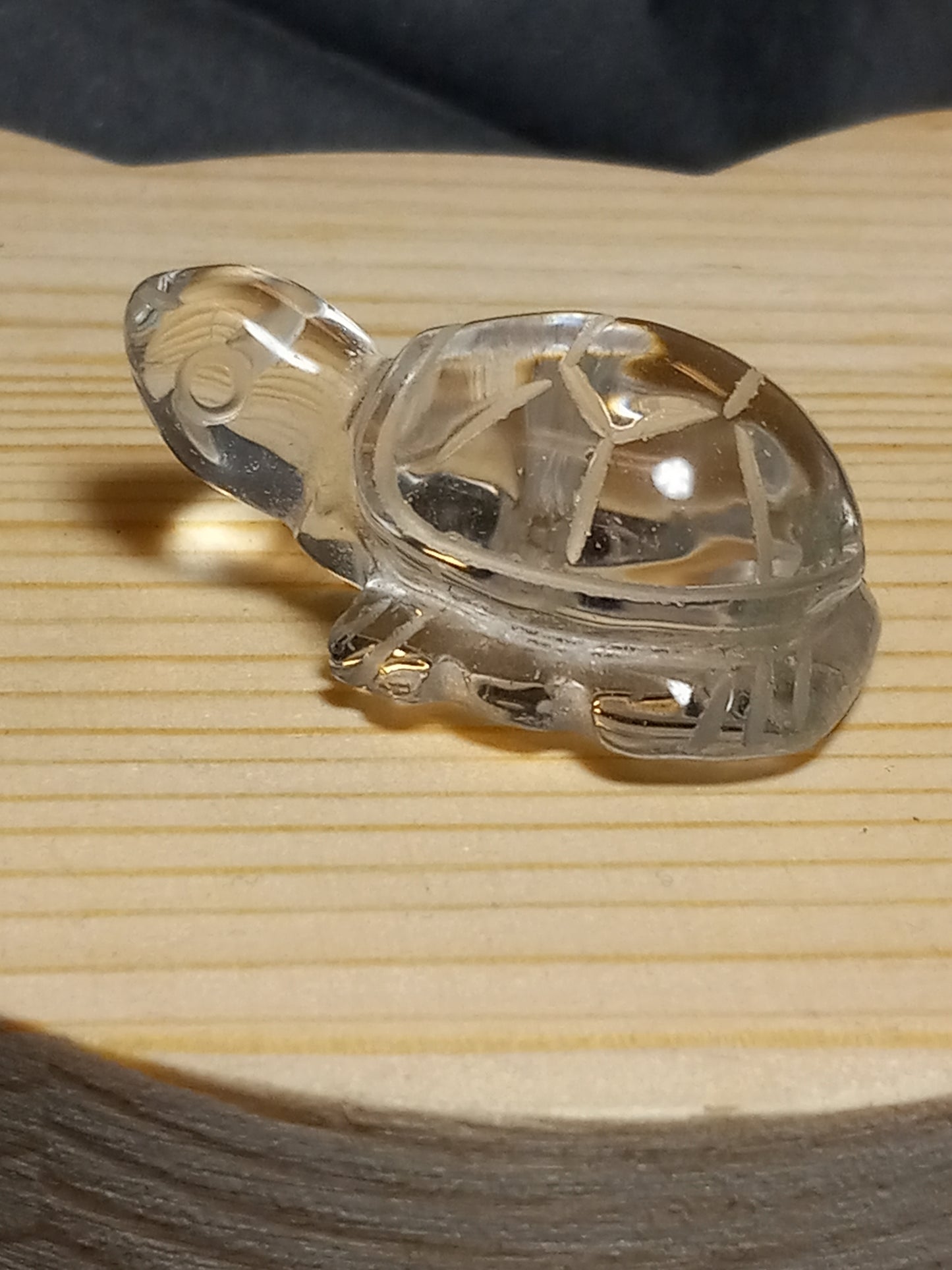 Clear Quartz Turtle