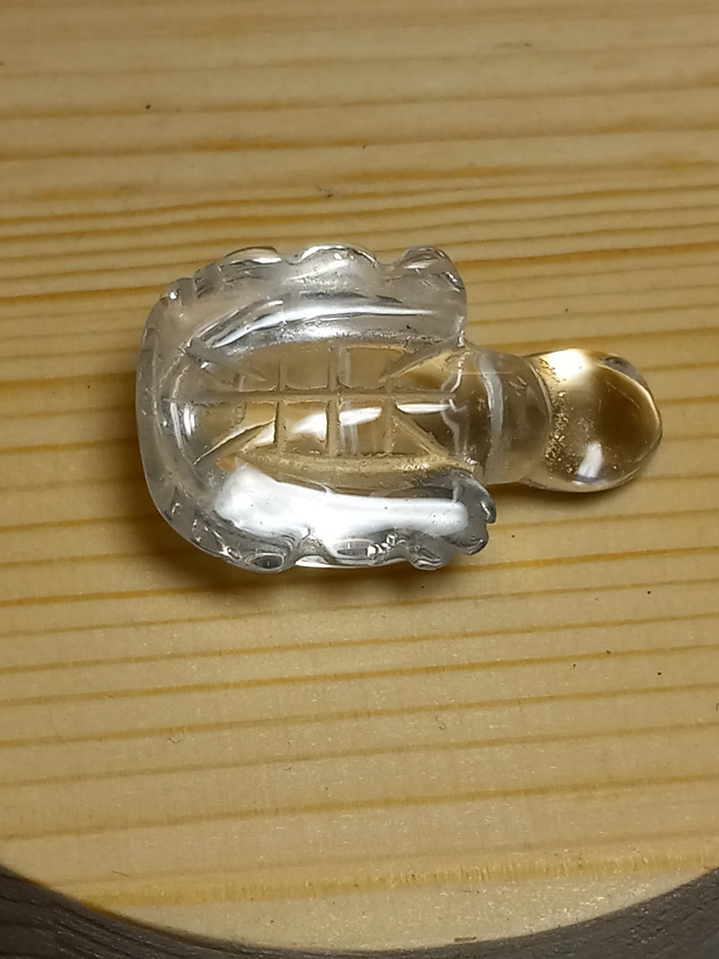 Clear Quartz Turtle