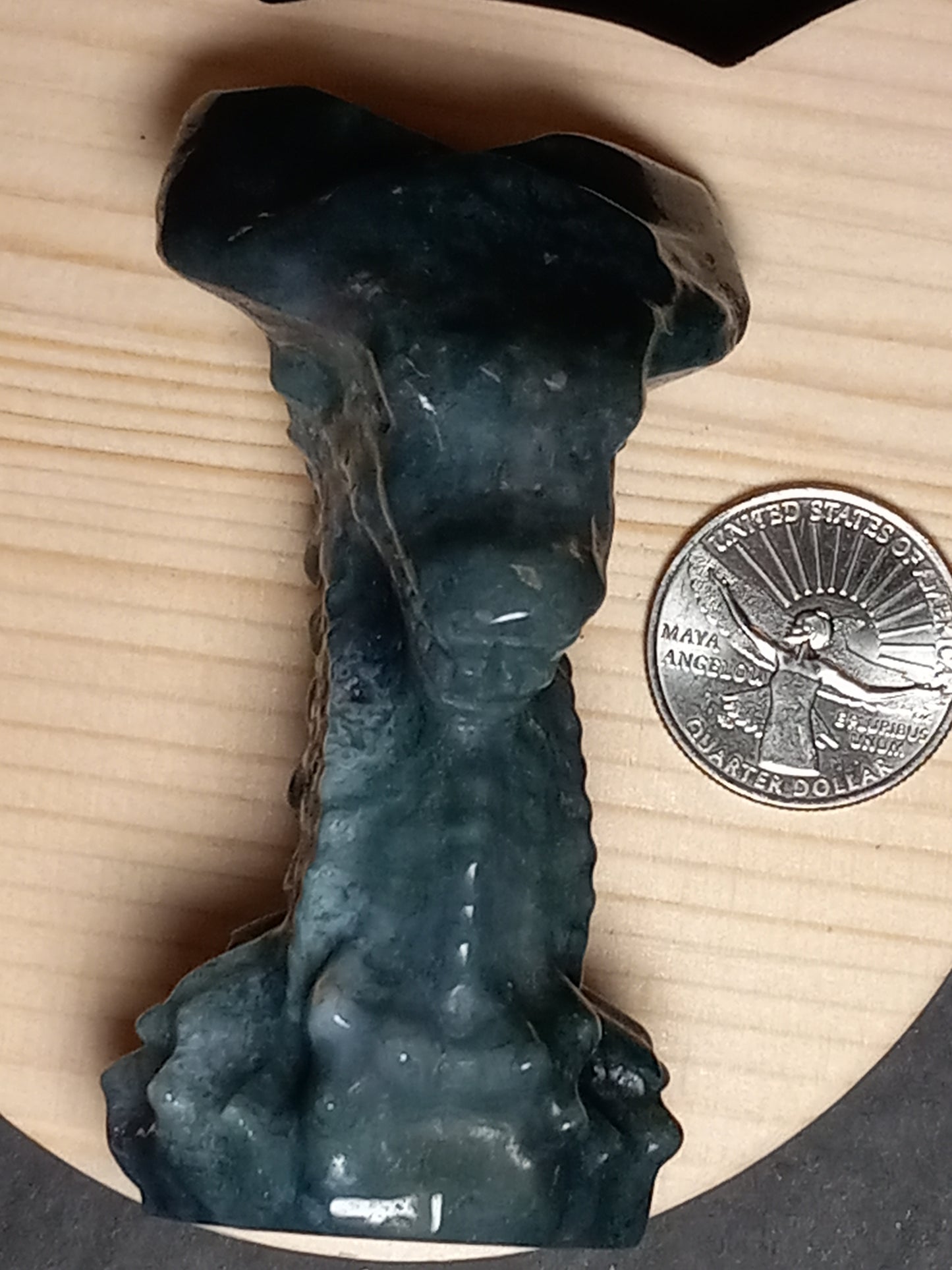 Moss Agate Dragon